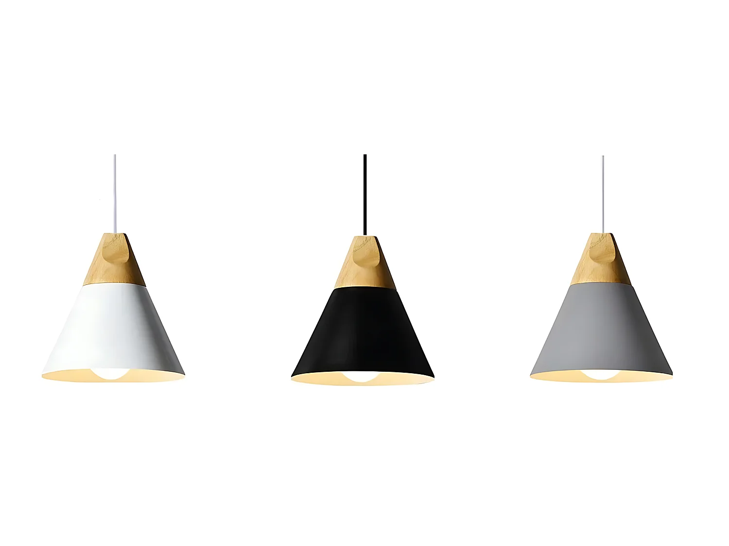 Toolight APP060-1CP SCANDI C hængelampe sort 23,5X10X23CM