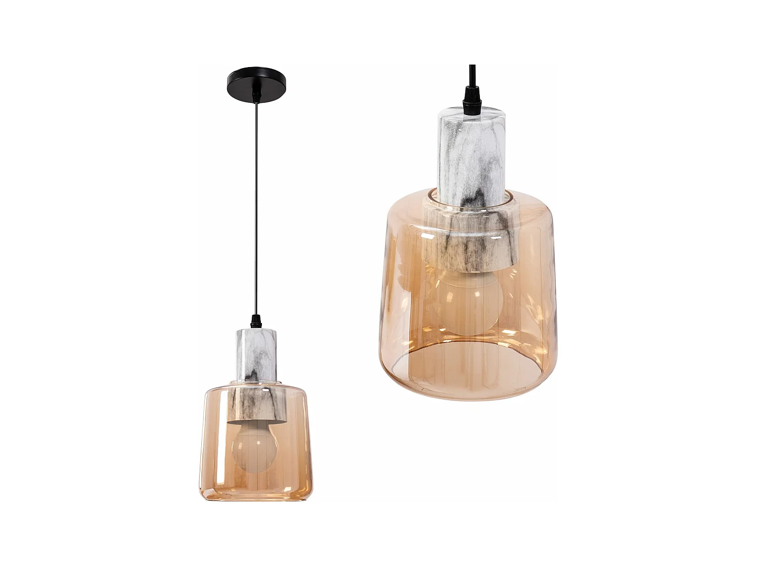Lampe Suspendue Toolight App1011-1Cp Beige