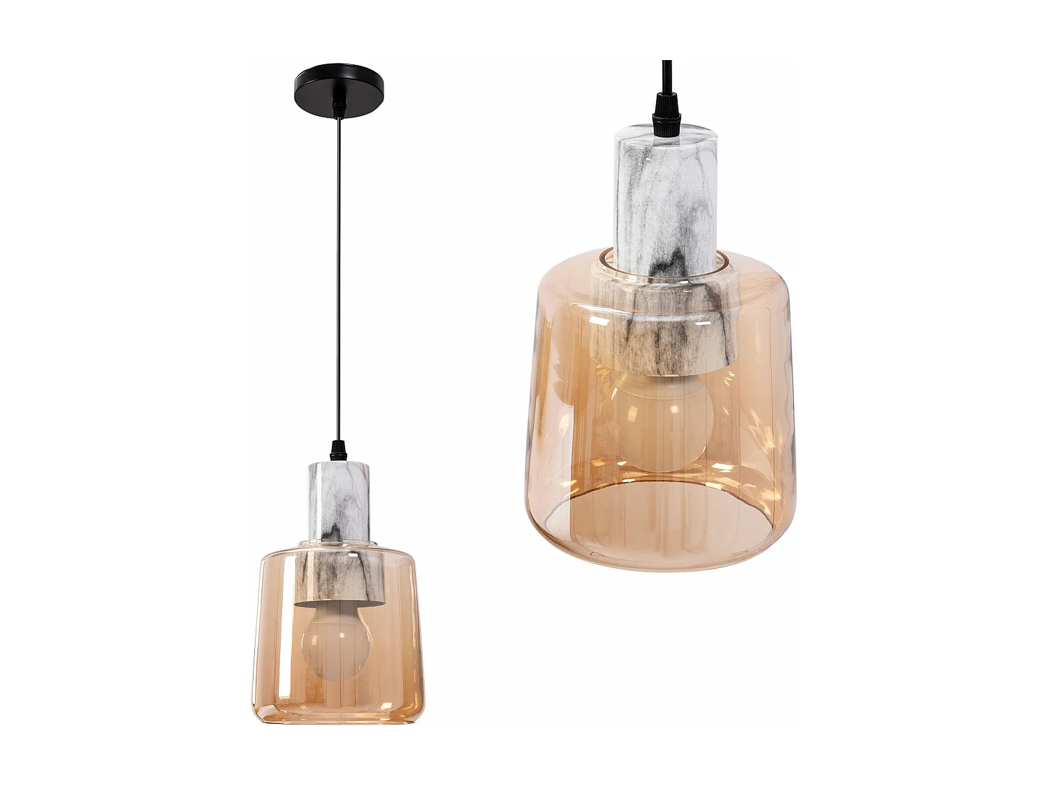 Lampe Suspendue Toolight App1011-1Cp Beige