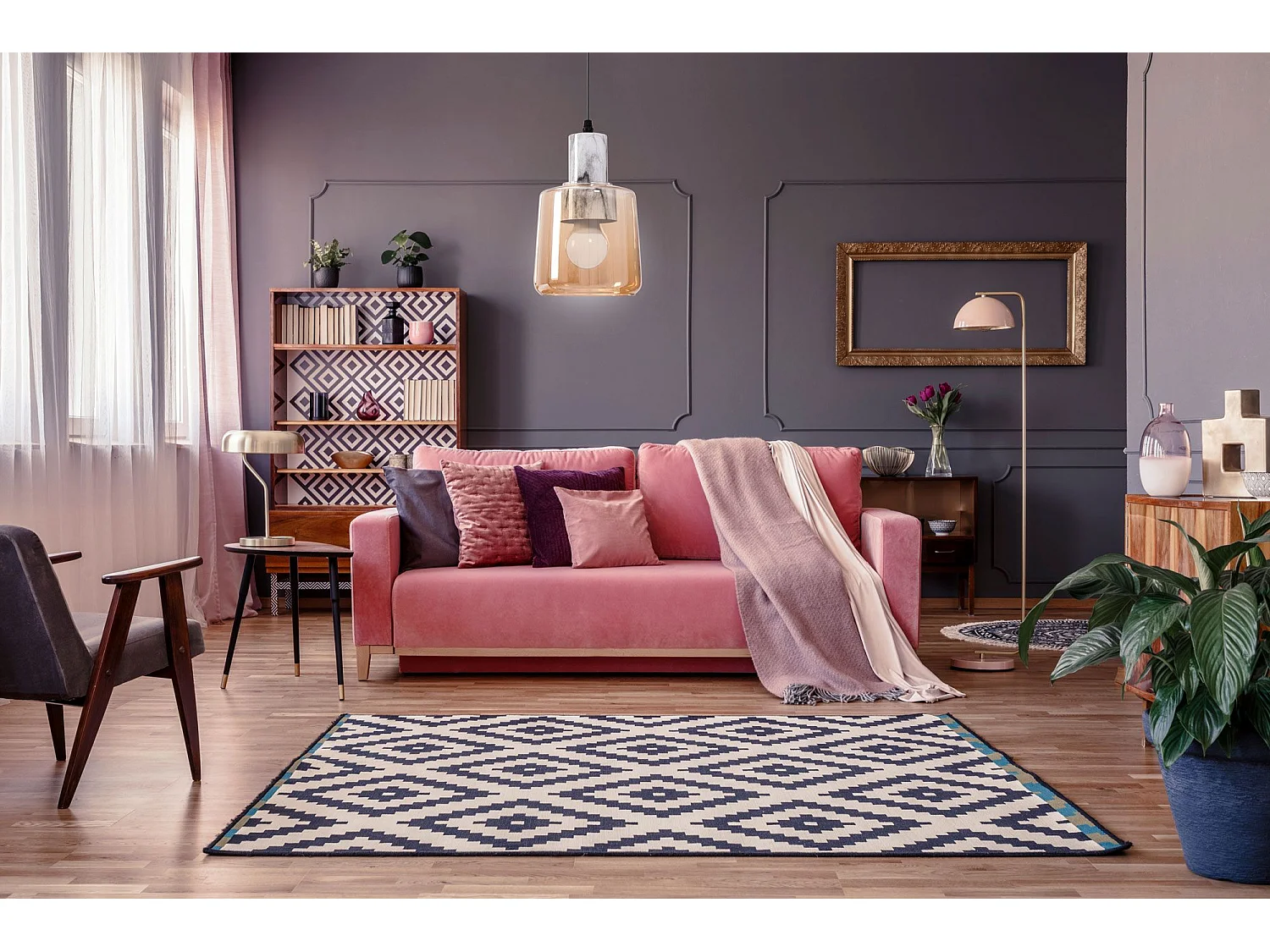 Lampe Suspendue Toolight App1011-1Cp Beige