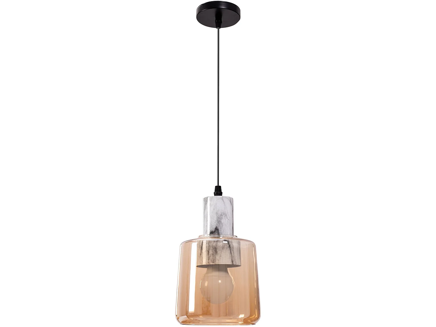Toolight APP1011-1CP hængelampe bejse 15X10X22,5CM