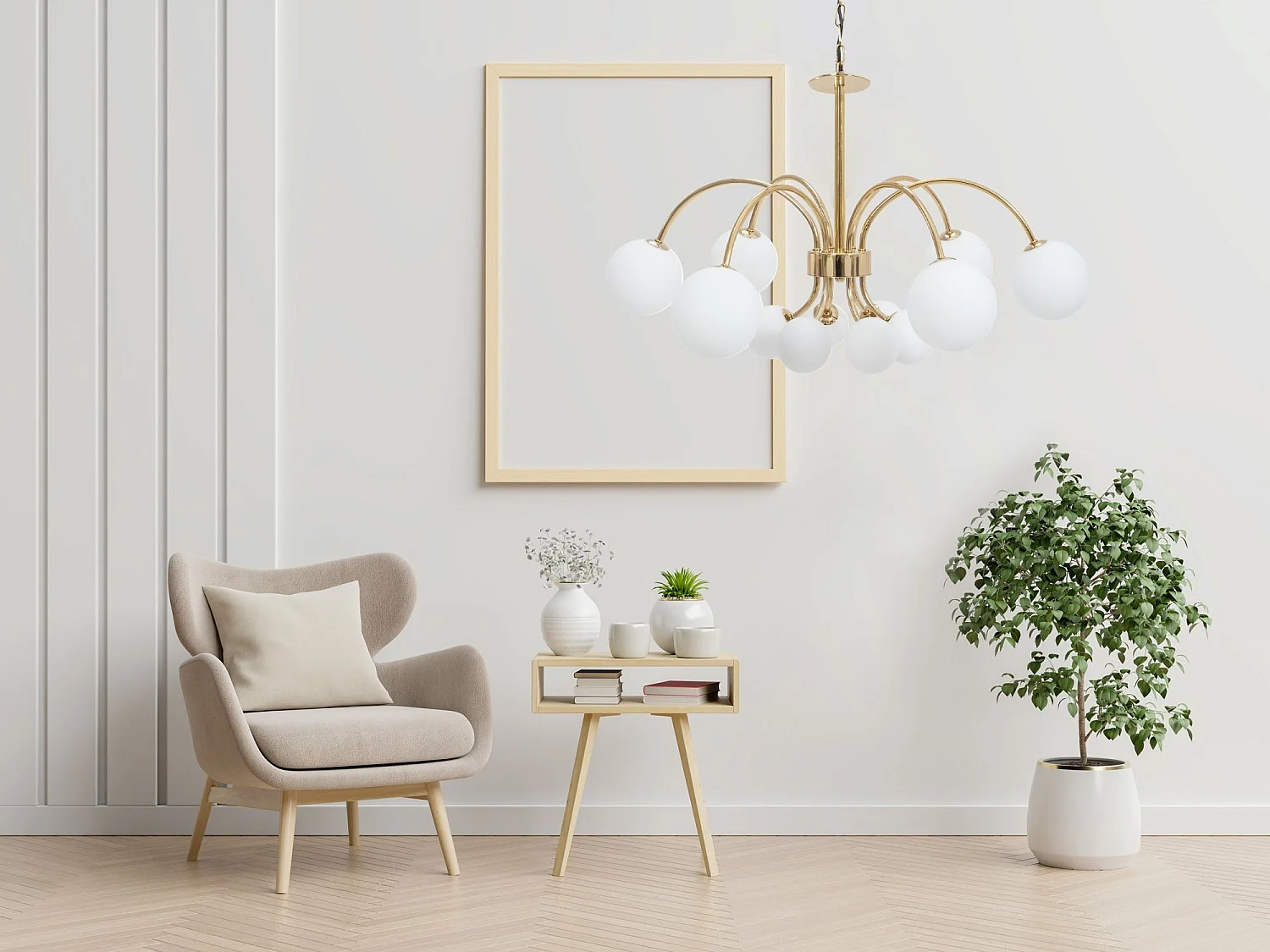 Hanglamp Toolight App962-12Cp Gold