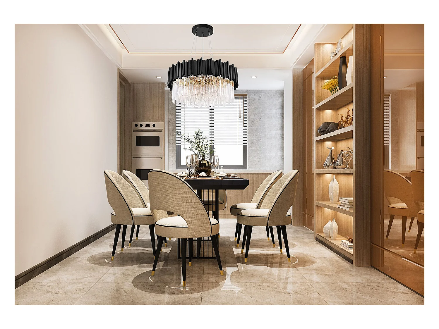 Lampe Suspendue Toolight App1481-1C Black