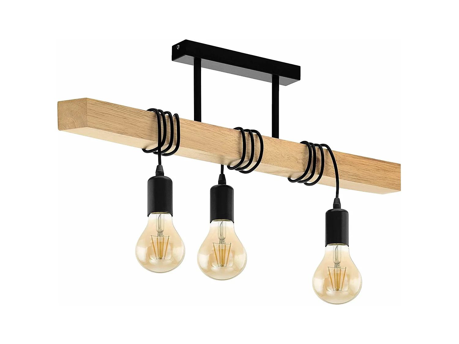 Lampe Suspendue Toolight App973-3Cp Line Black