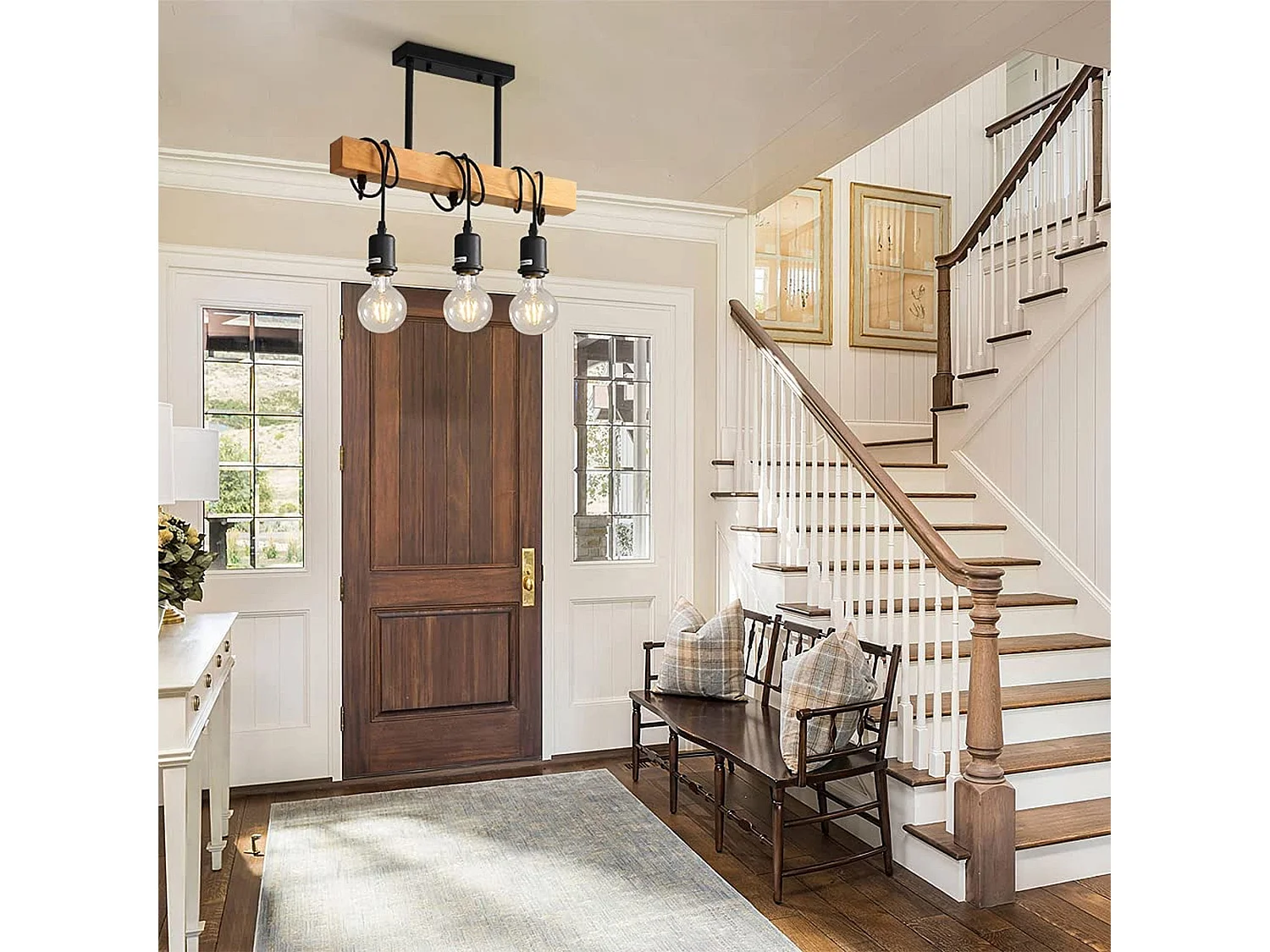 Lampe Suspendue Toolight App973-3Cp Line Black