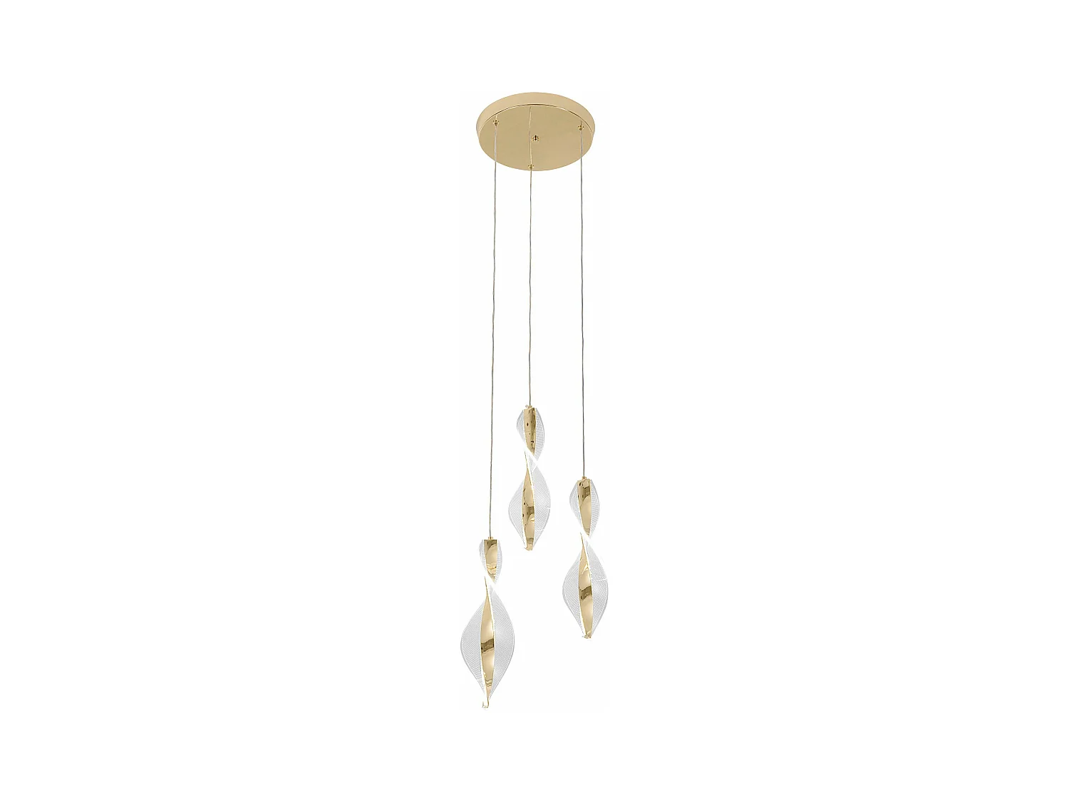 Lampe Suspendue Toolight Led G028-3Cpr Gold