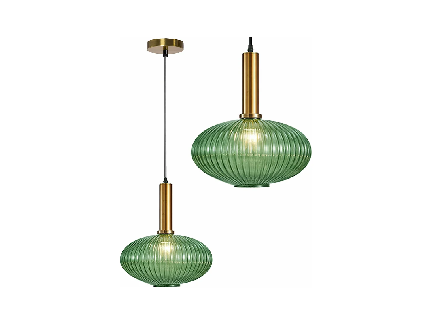 Lampe Suspendue Toolight App465-1Cp Green