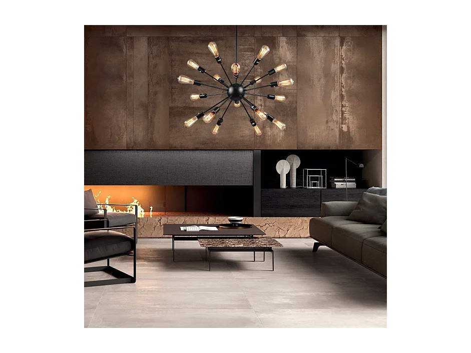 Lámpara Toolight App259-18C Black