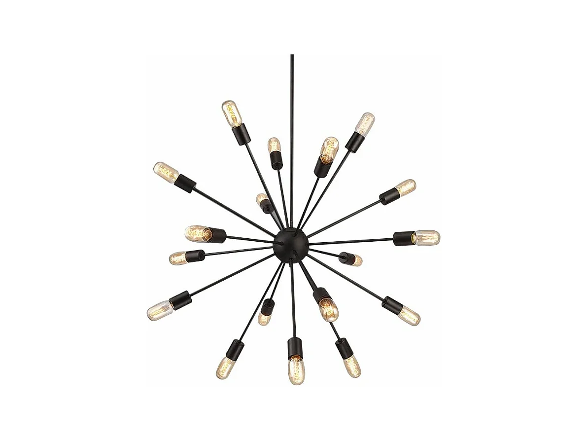 Lampe Suspendue Toolight App259-18C Black