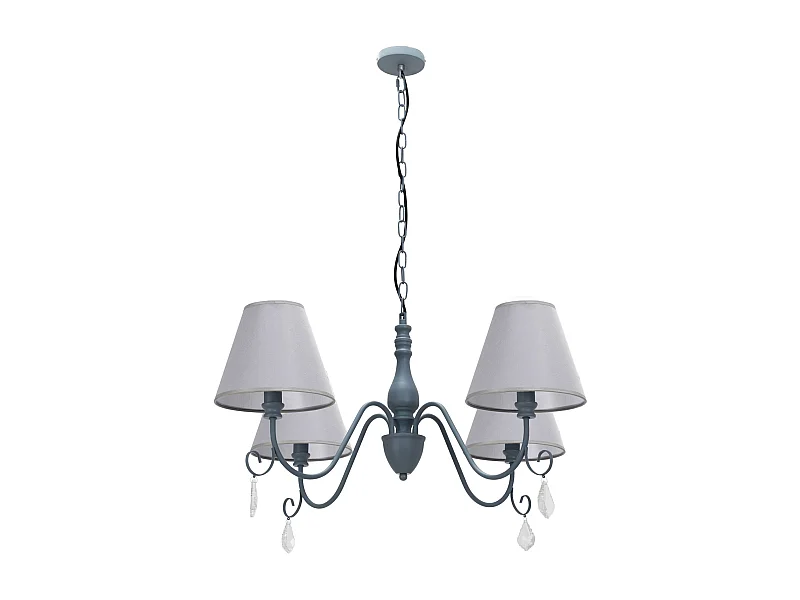Hanglamp Toolight App991-4Cp Grey