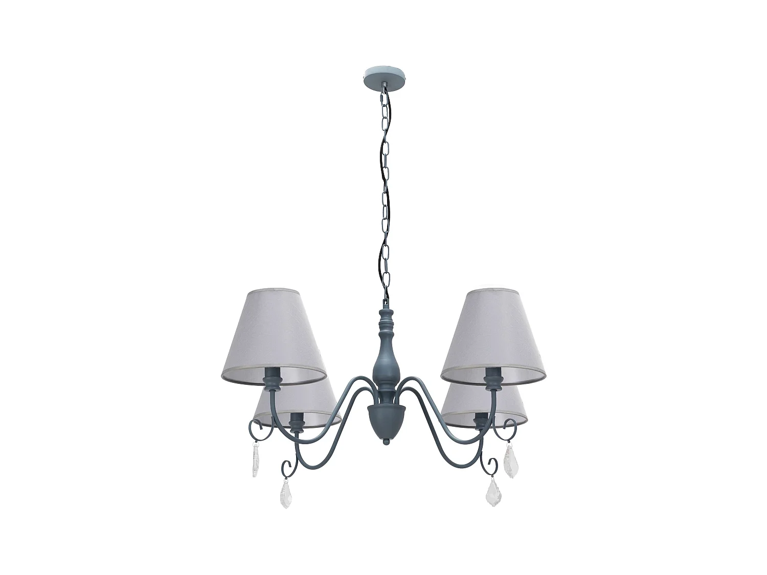 Lampe Suspendue Toolight App991-4Cp Grey