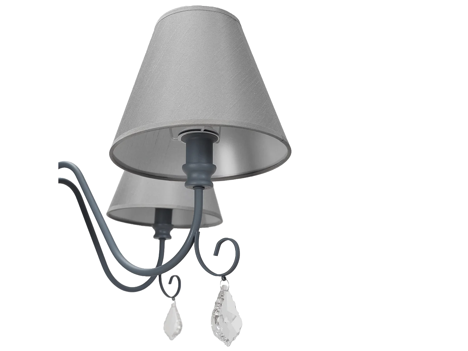 Candeeiro Suspenso Toolight App991-4Cp Grey