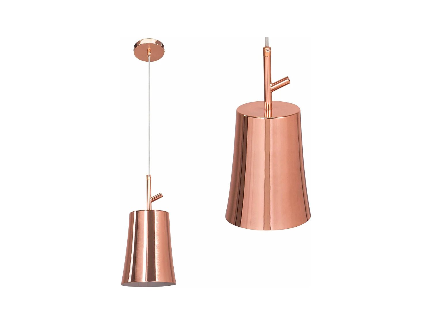 Lampe Suspendue Toolight App1036-1Cp Rose Gold