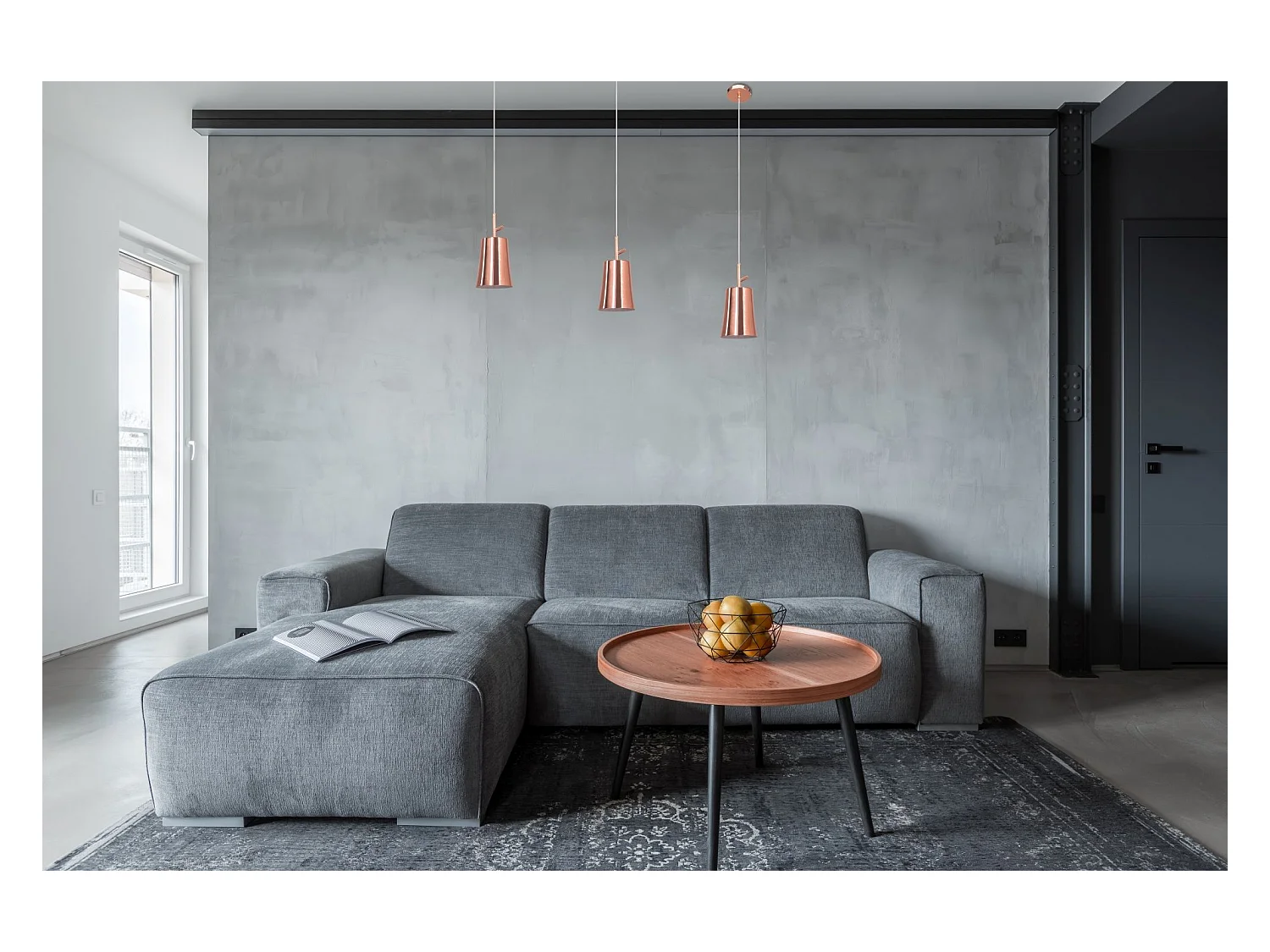 Lampe Suspendue Toolight App1036-1Cp Rose Gold