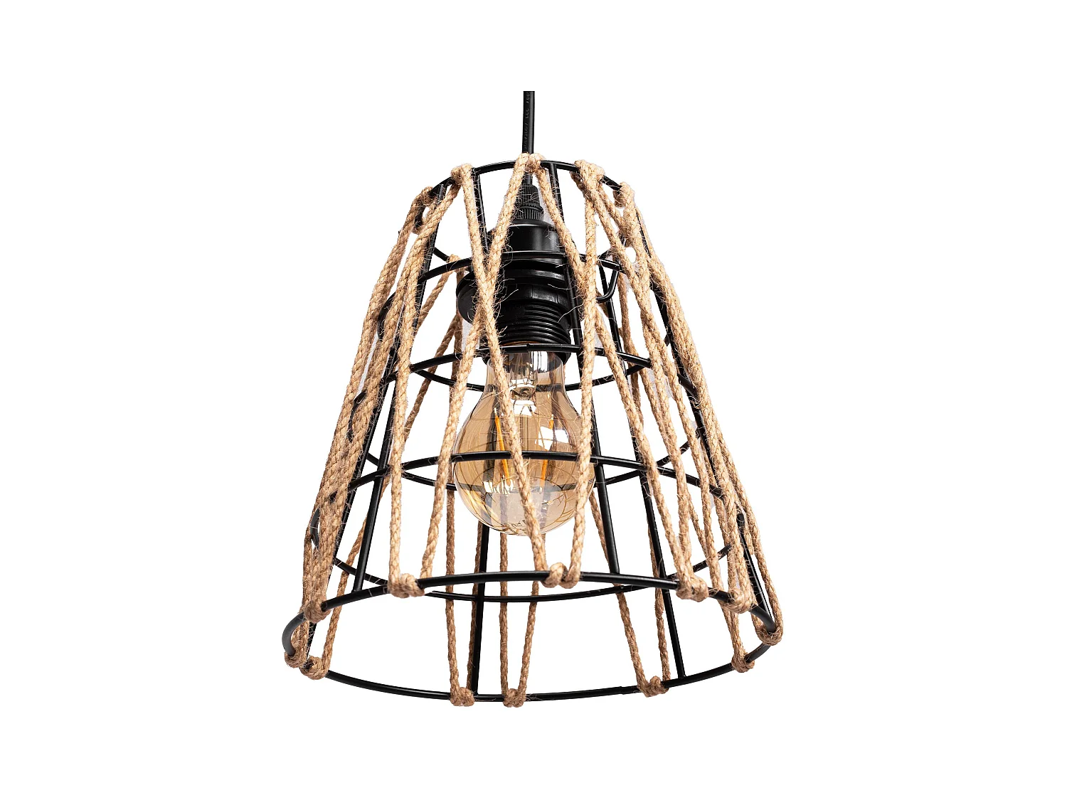 Lampe Suspendue Toolight App1318-1Cp Boho Brown