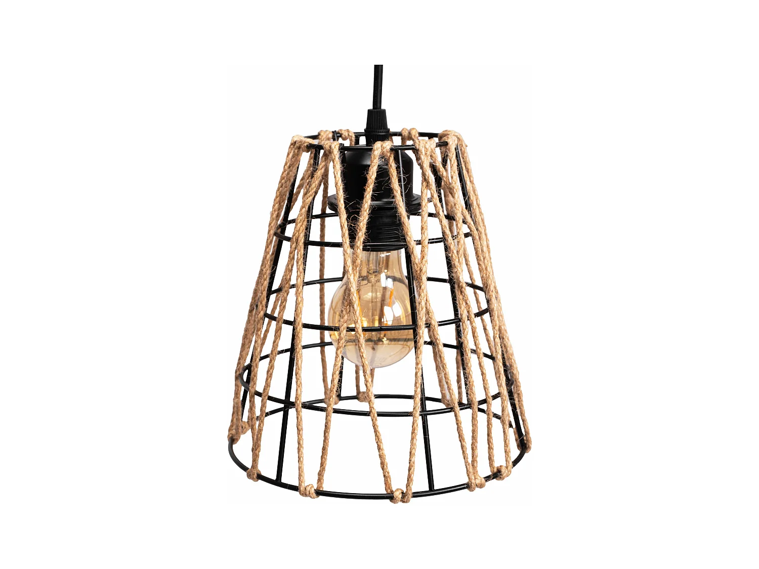 Lampe Suspendue Toolight App1318-1Cp Boho Brown