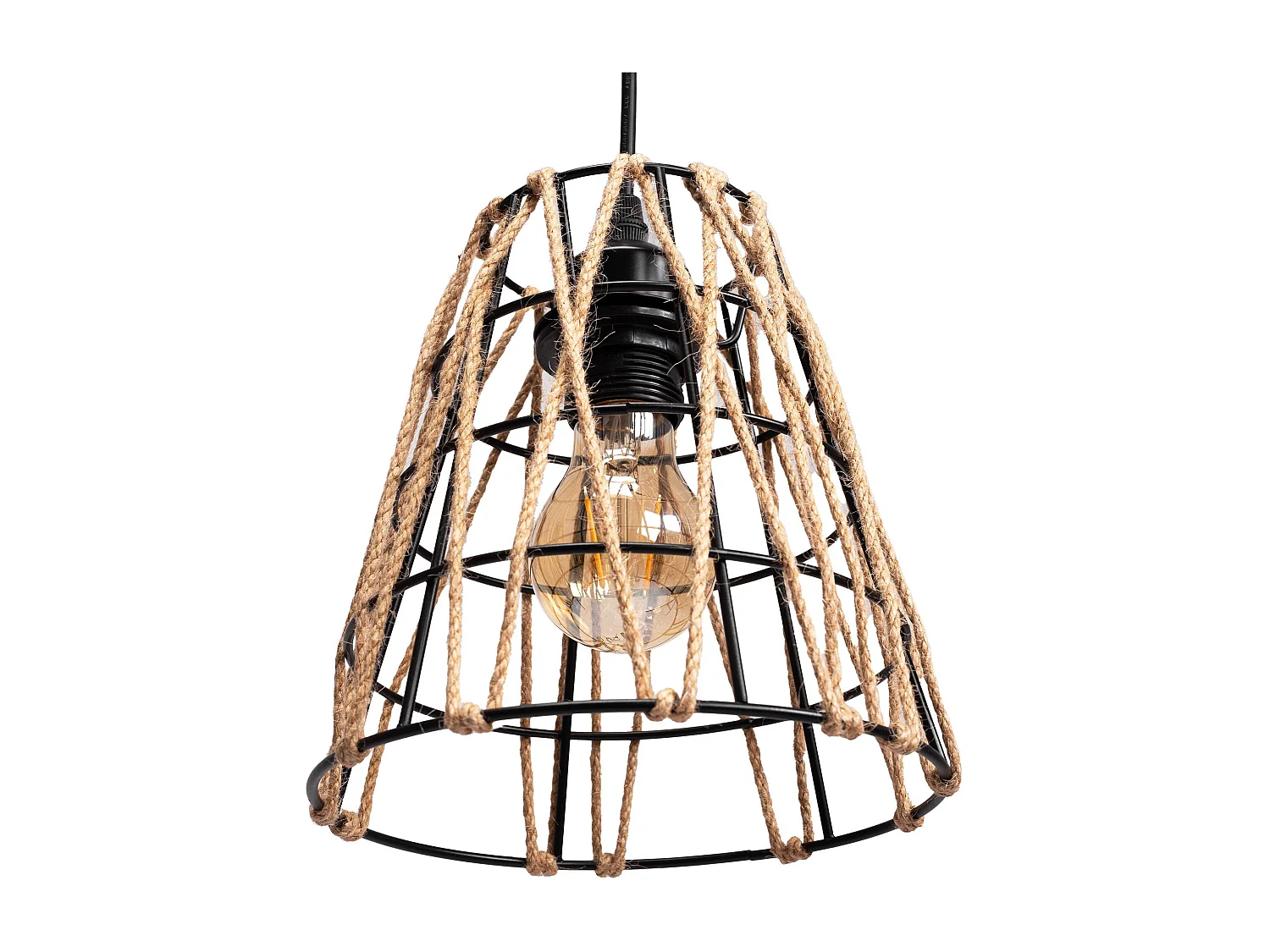 Lampe Suspendue Toolight App1318-1Cp Boho Brown
