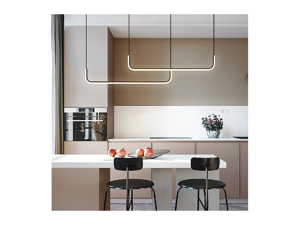 Lampe Suspendue Toolight App980-Cp Black