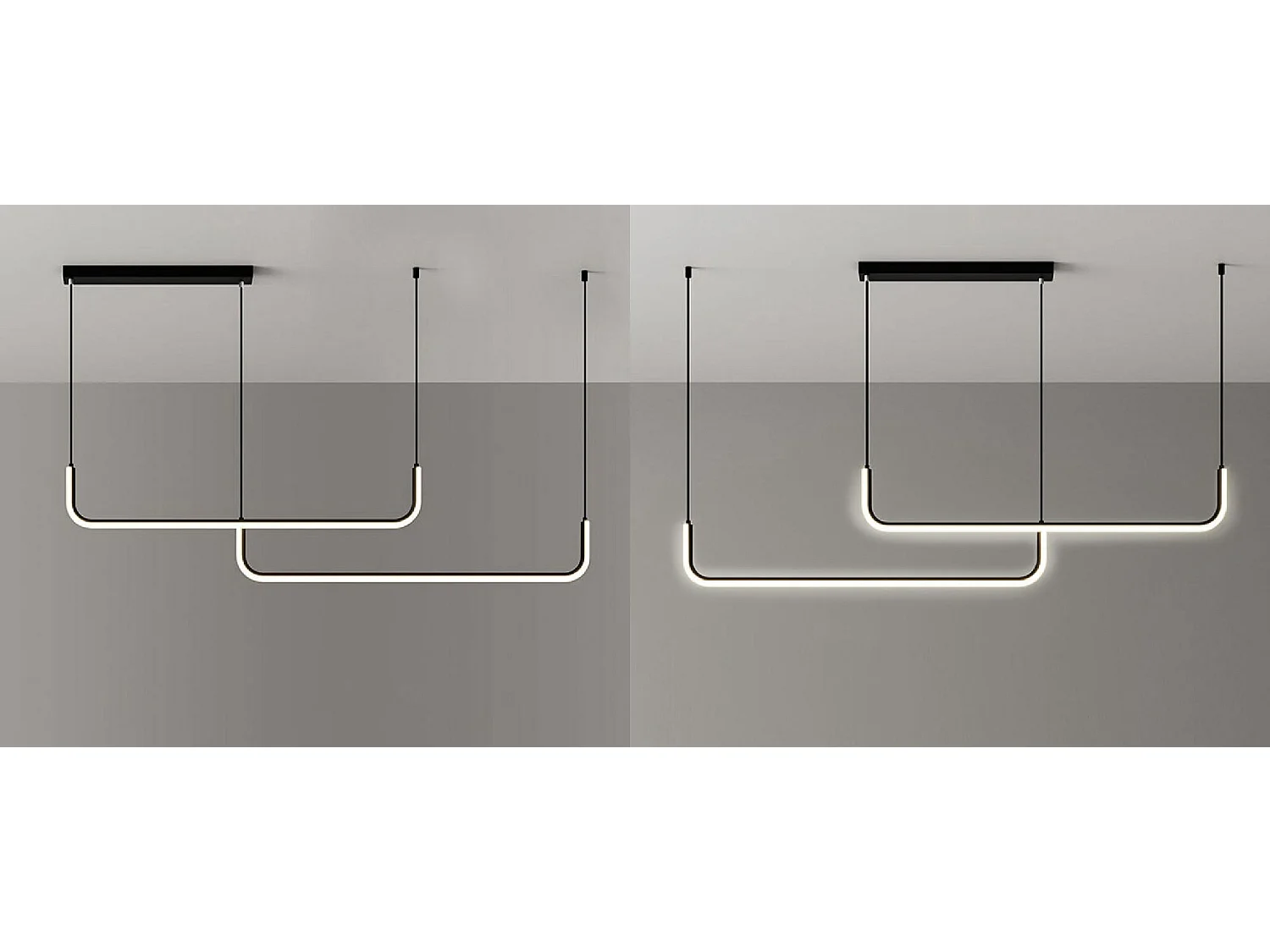 Hängelampe Toolight App980-Cp Black