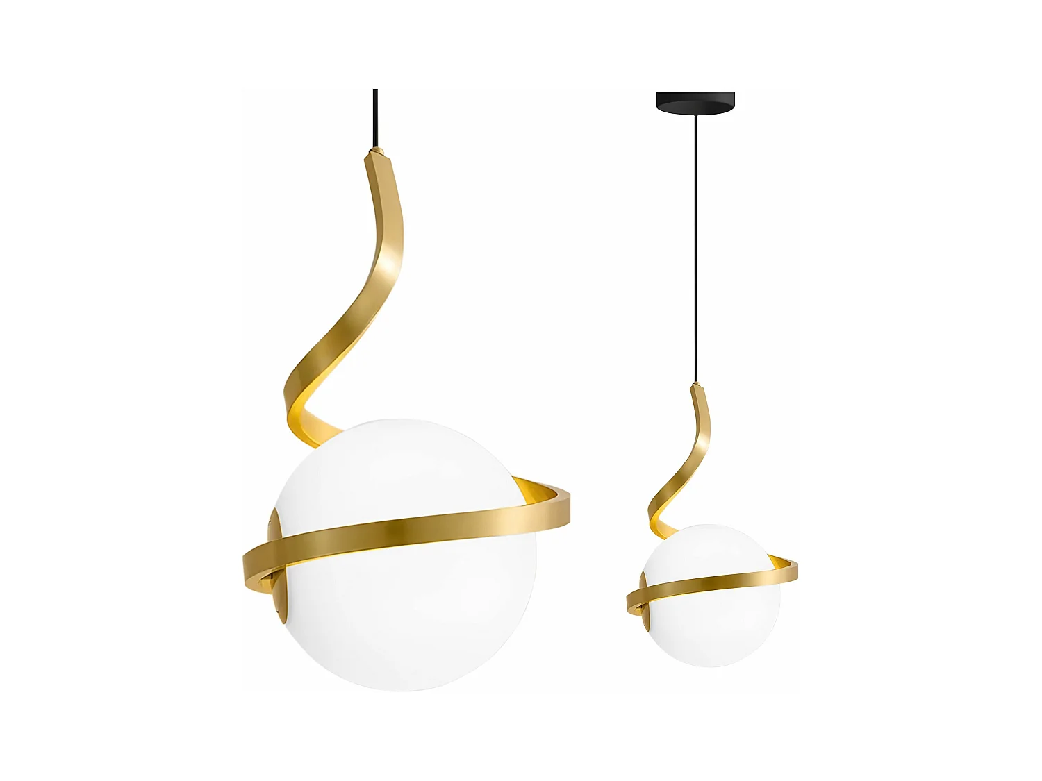 Hanglamp Toolight App1733-1Cp Gold