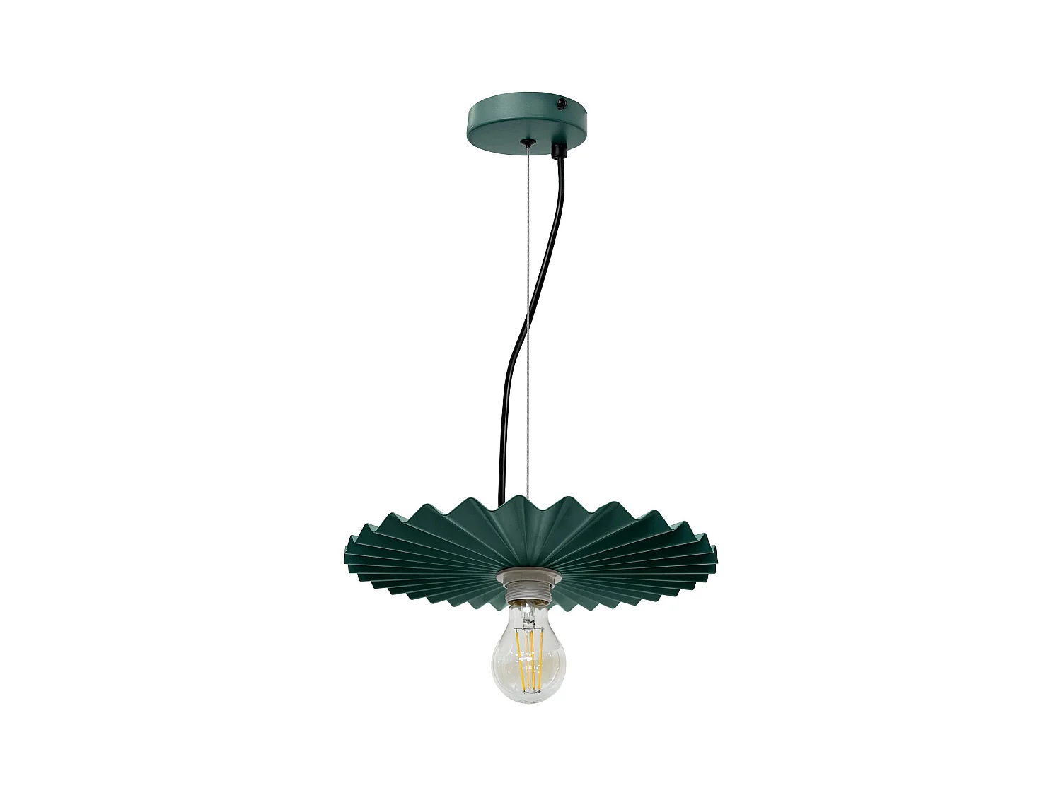 Lampe Suspendue Toolight App1455-1Cp 30Cm Green