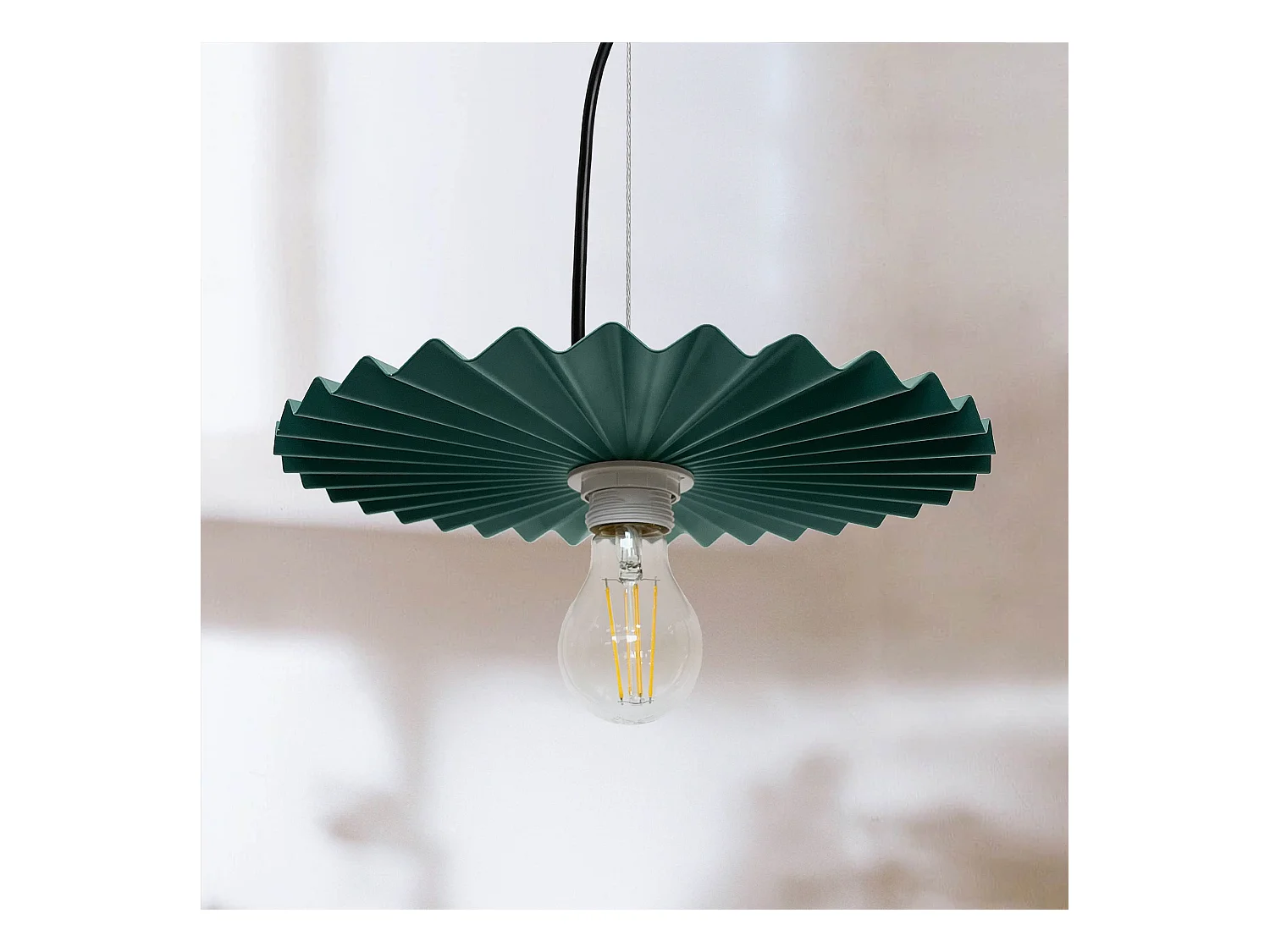 Lampe Suspendue Toolight App1455-1Cp 30Cm Green