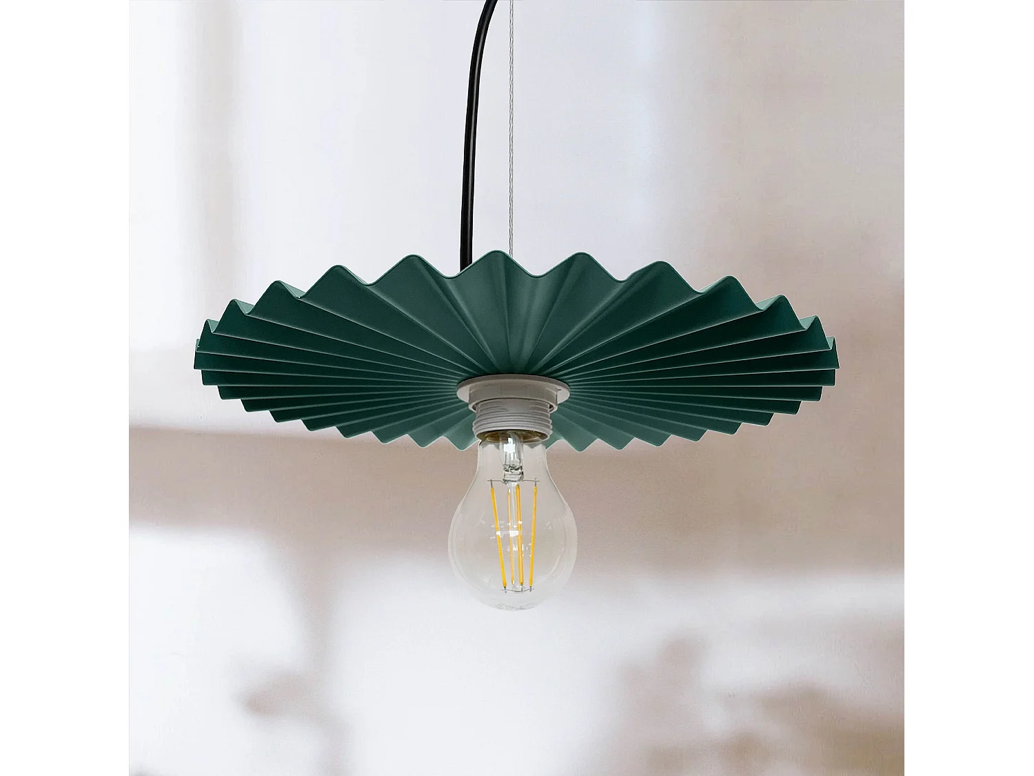 Lampe Suspendue Toolight App1455-1Cp 30Cm Green