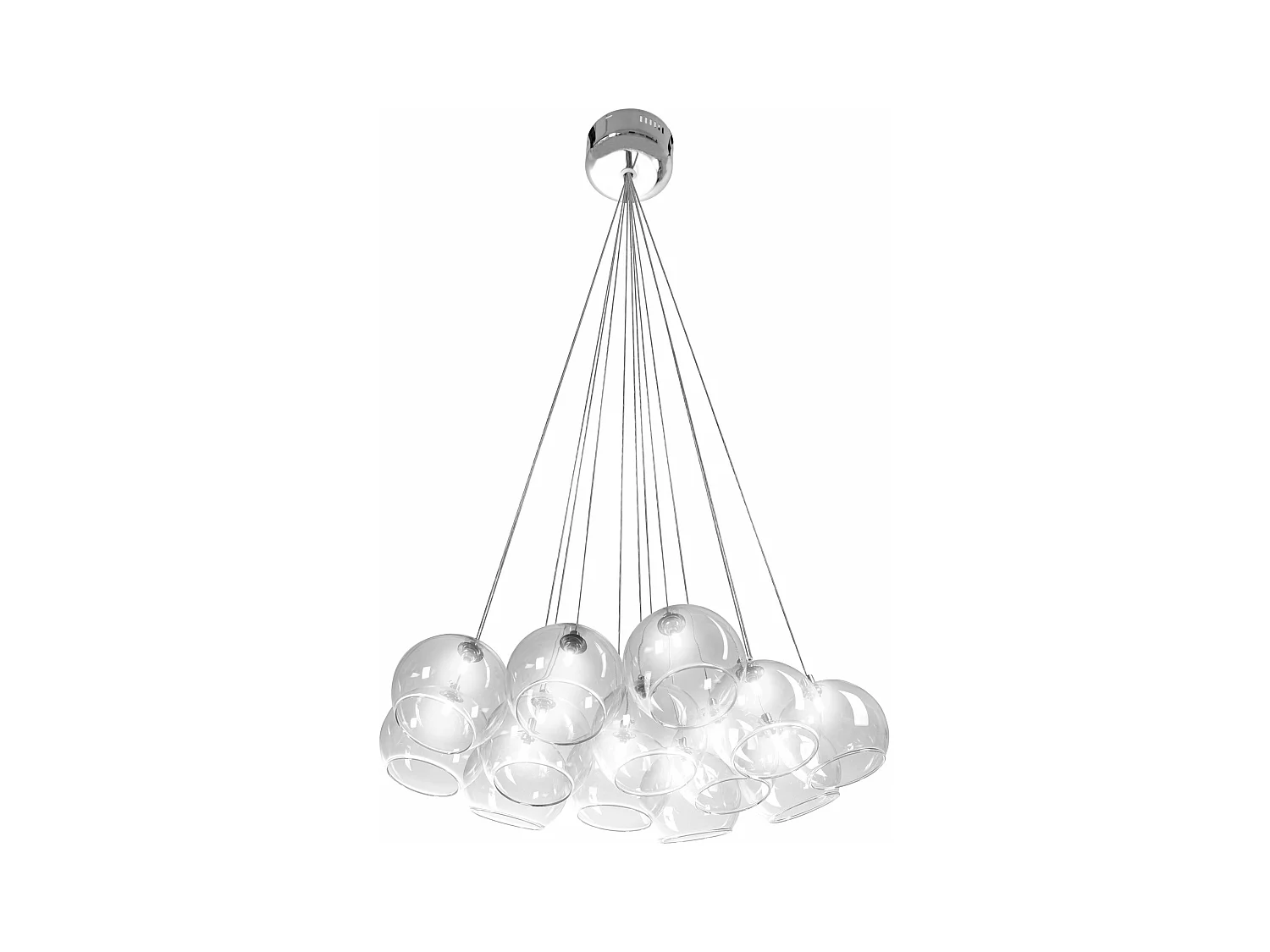 Lampe Suspendue Toolight App561-13Cp Transparent