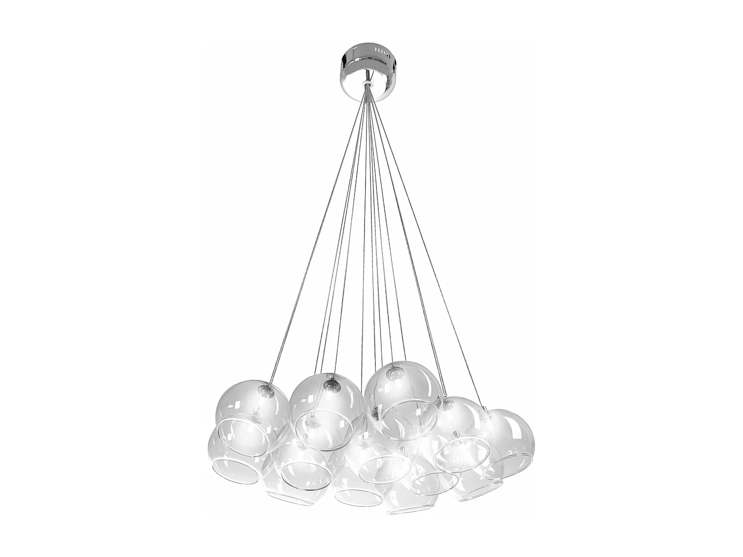 Hanglamp Toolight App561-13Cp Transparent