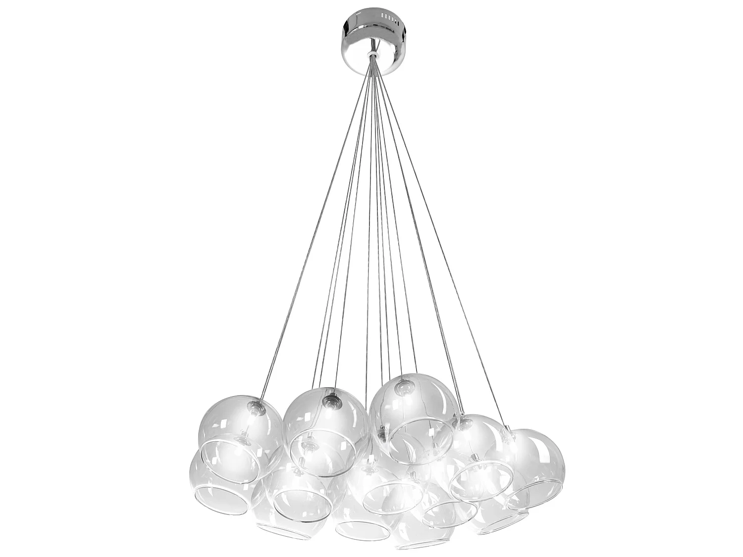 Lampe Suspendue Toolight App561-13Cp Transparent
