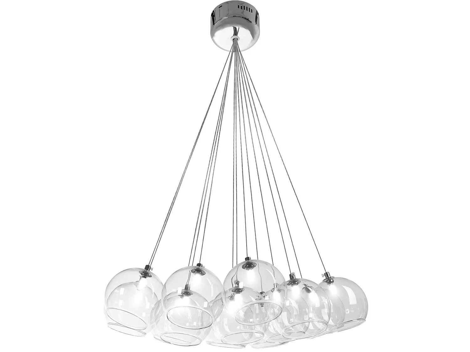 Lampe Suspendue Toolight App561-13Cp Transparent