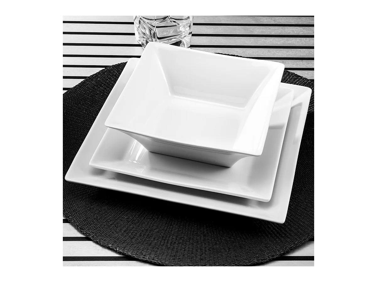 Ambassade  - 6 coupelles carrées