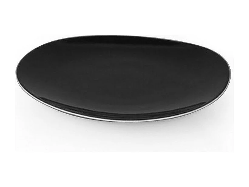 Sven Noir - 6 assiettes dessert