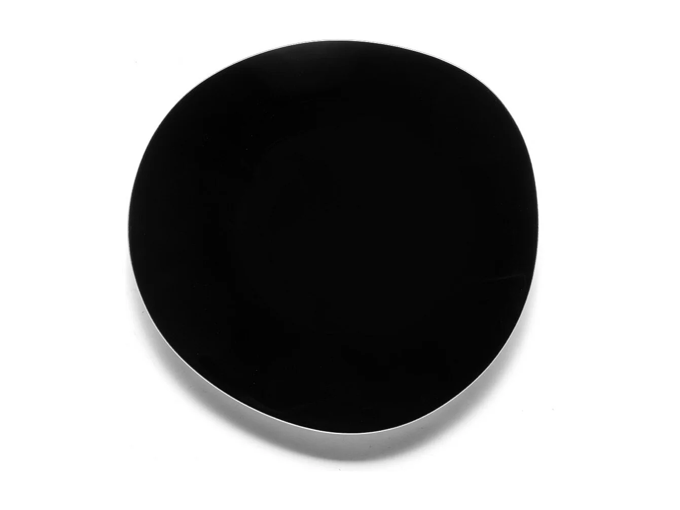 Sven Noir - 6 assiettes dessert