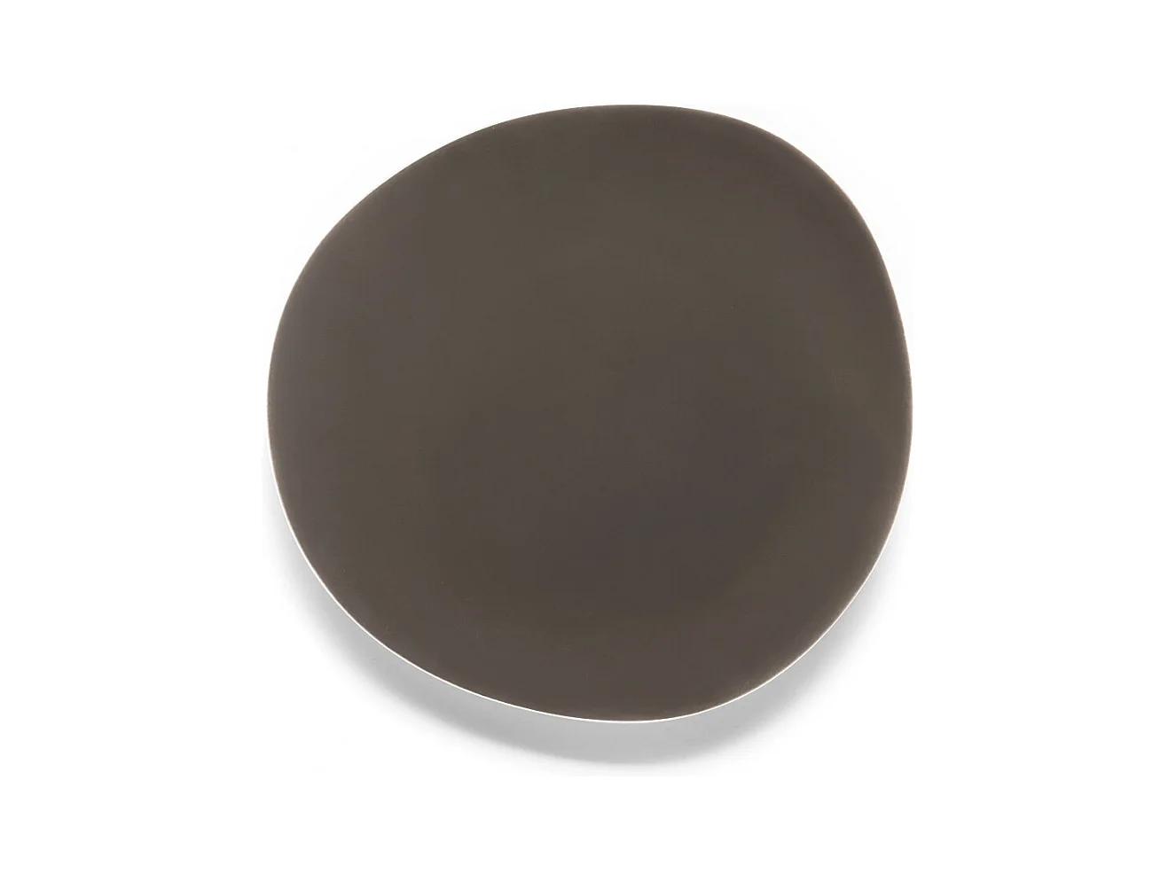 Sven Taupe foncé  - 6 assiettes dessert