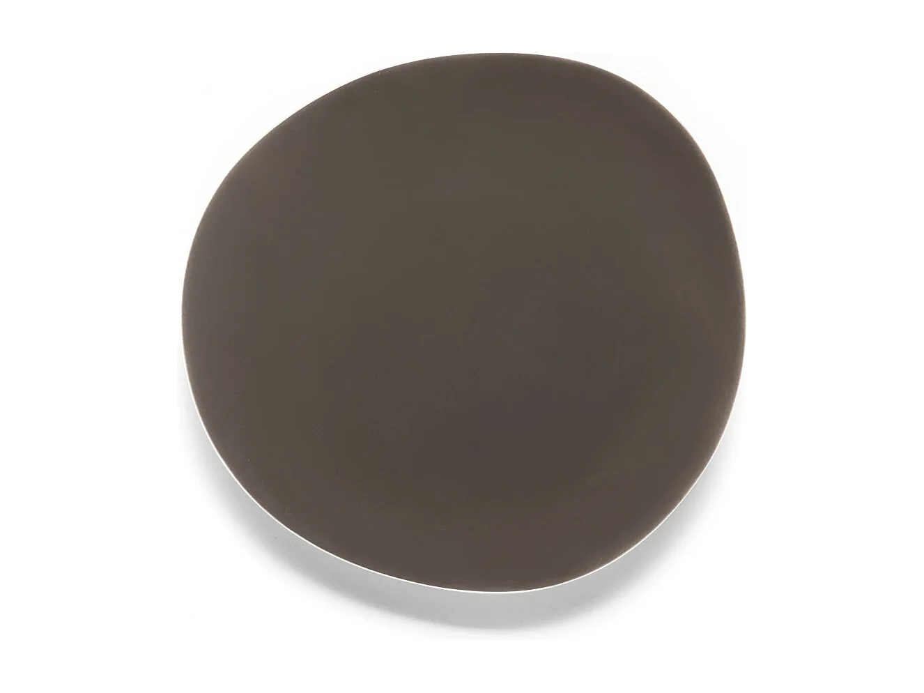 Sven Taupe foncé  - 6 assiettes dessert