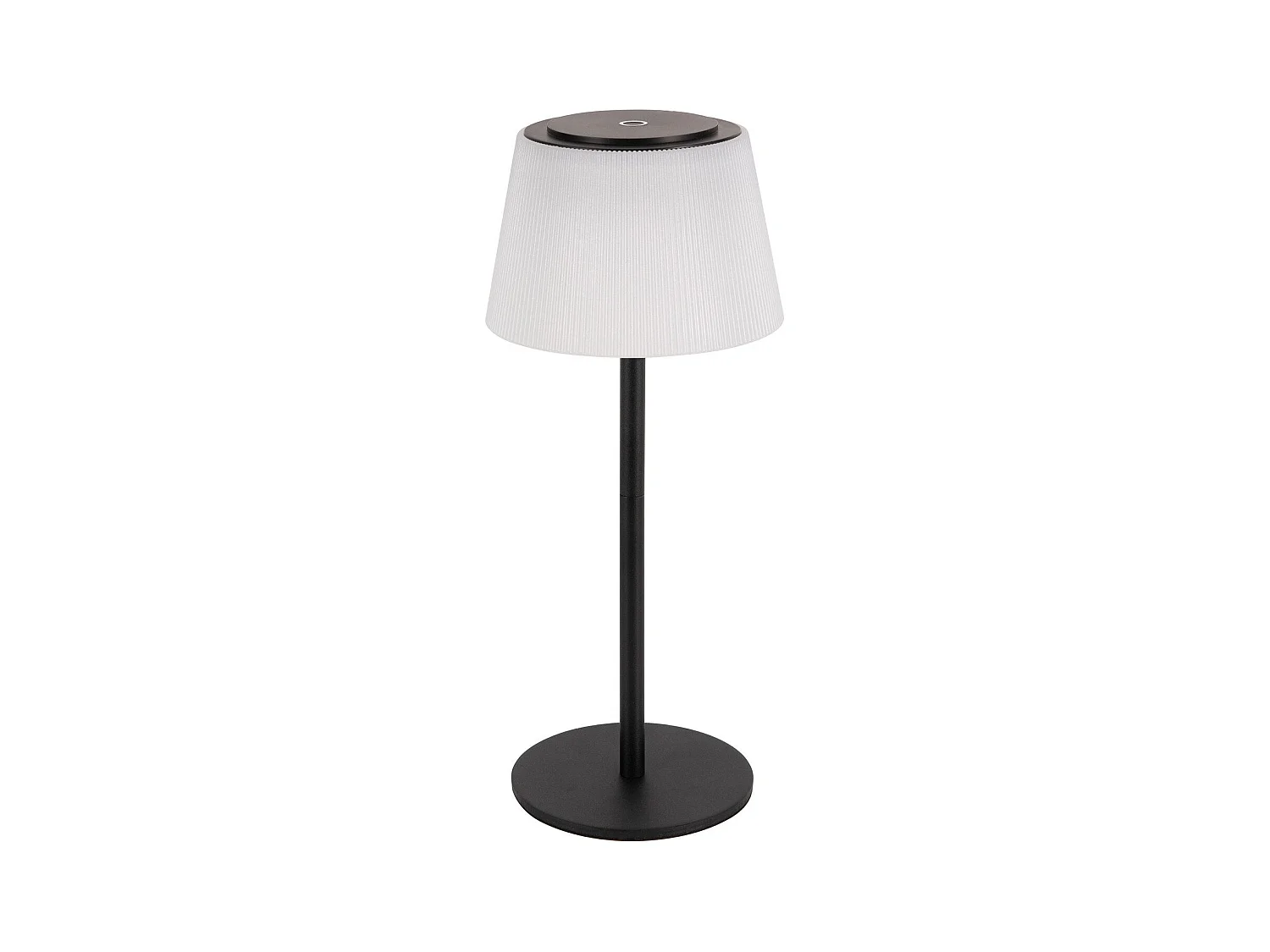 NETTLIFE Lampe de chevet sans fil à LED, rechargeable par USB, tactile, intensité variable, noire, 3600 mhA