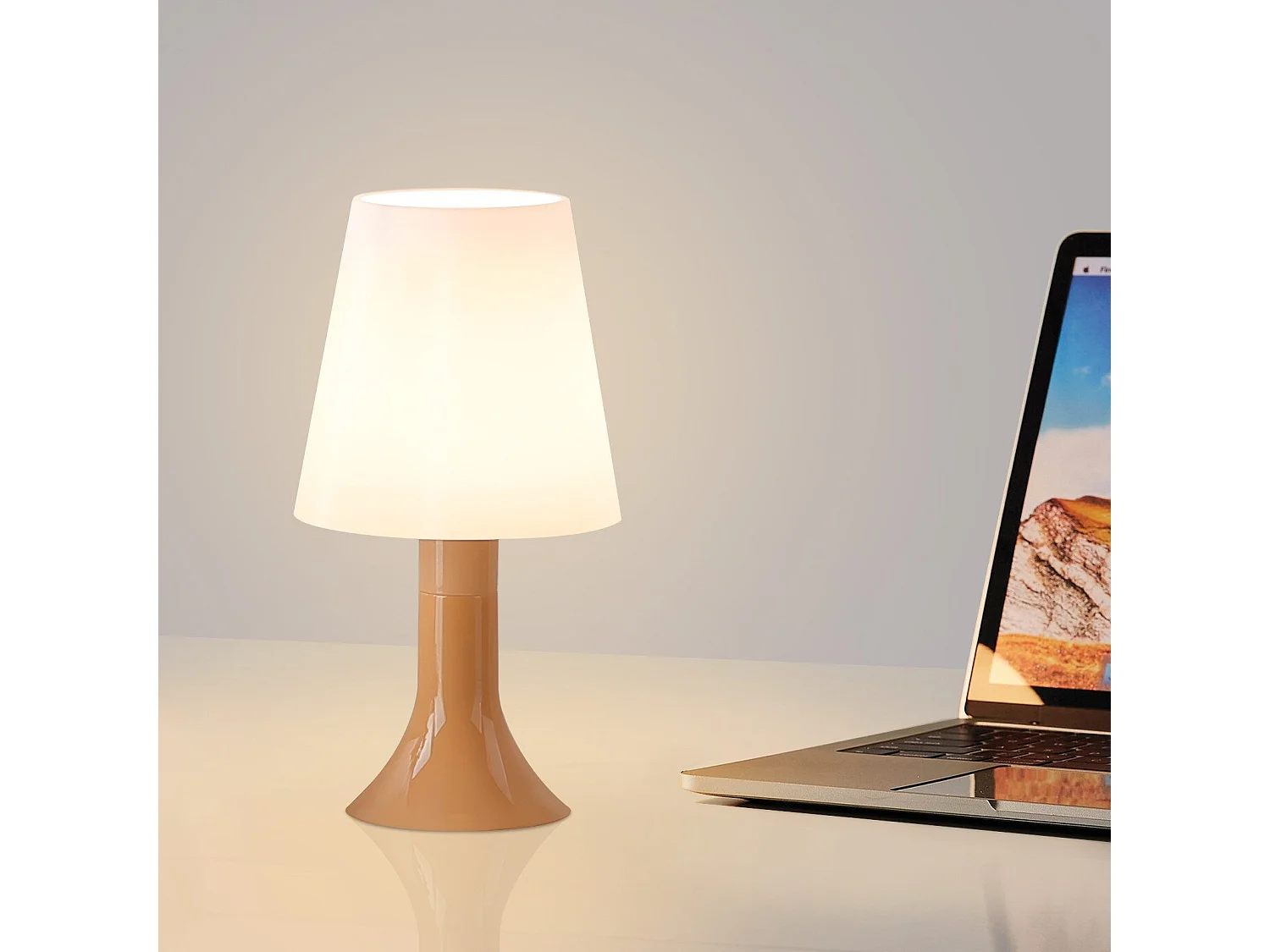 NETTLIFE Lampe de table salon lampe de chevet avec câble lampe de table lot de 2 petites lampes E14 lampes de table modernes