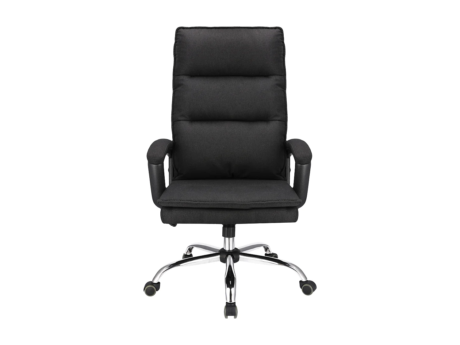 Chaise de bureau ESPO tissu noir