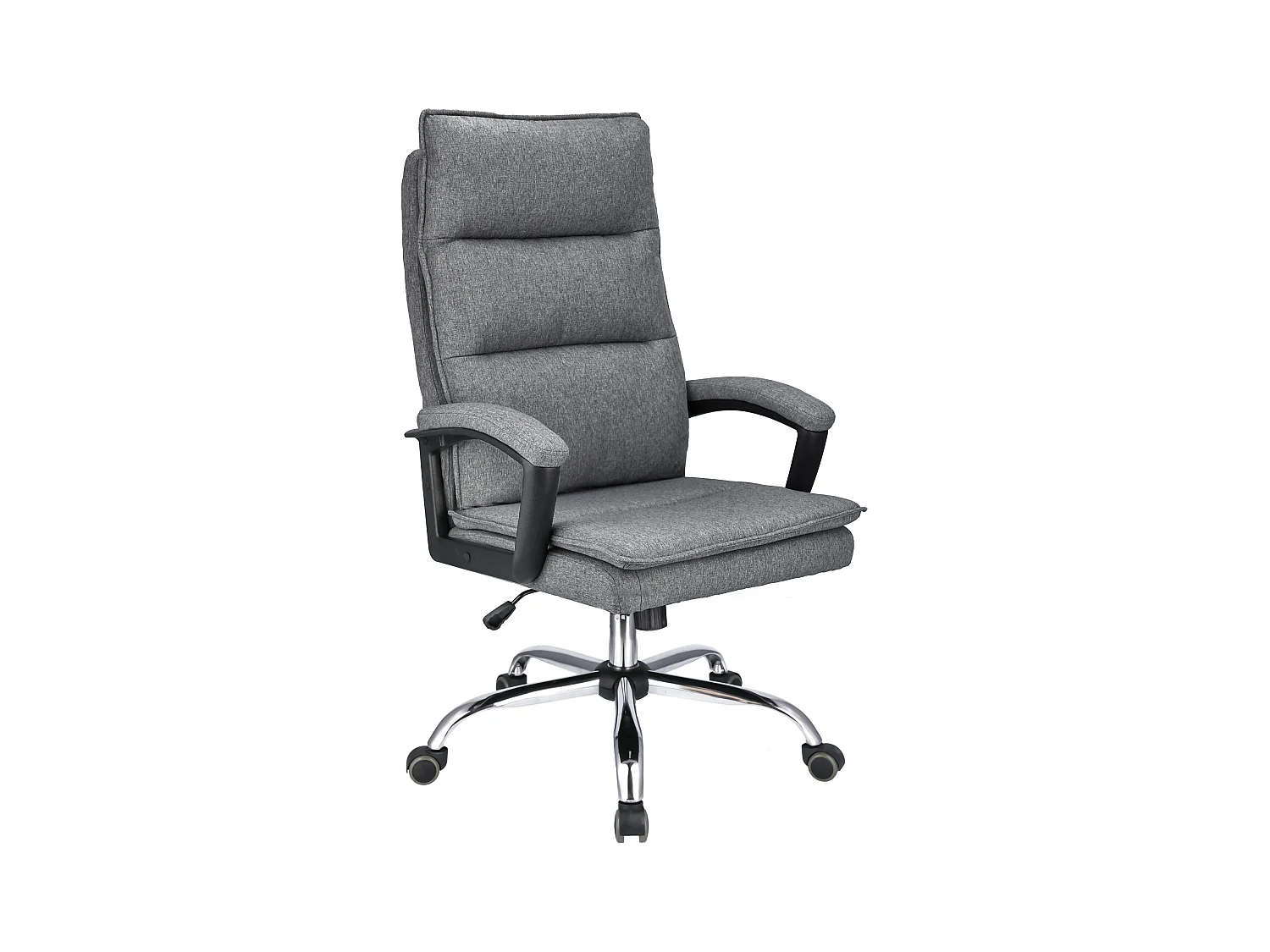 Fauteuil de bureau ESPO tissu gris foncé