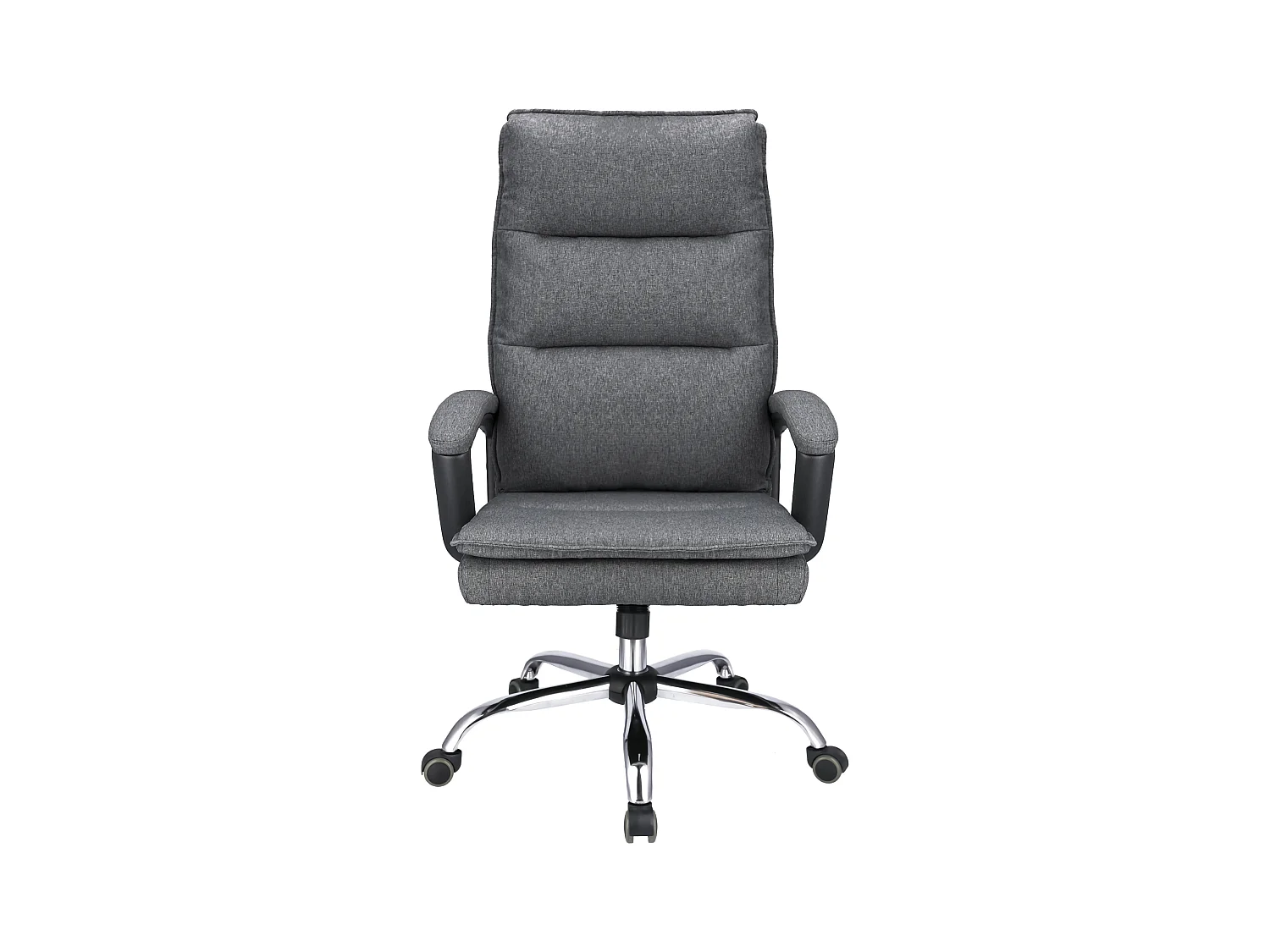 Fauteuil de bureau ESPO tissu gris foncé