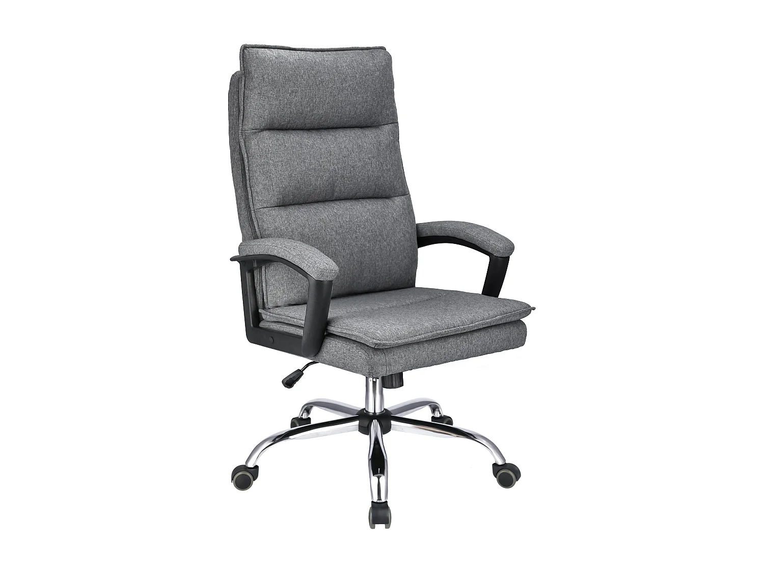 Fauteuil de bureau ESPO tissu gris foncé