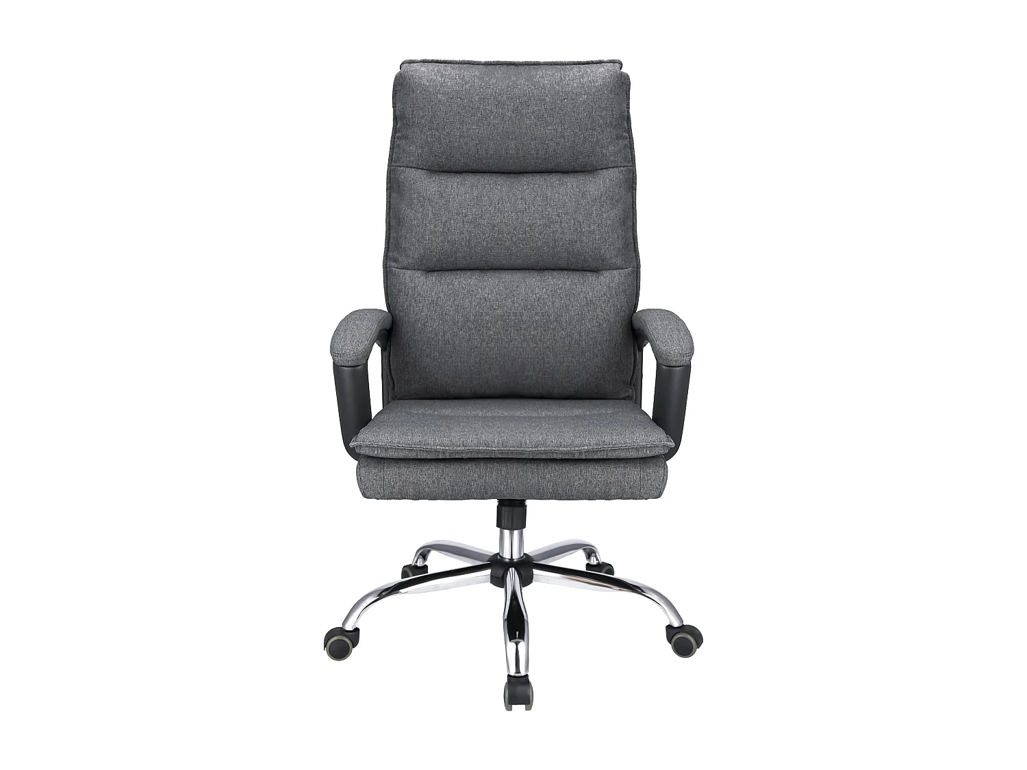 Fauteuil de bureau ESPO tissu gris foncé
