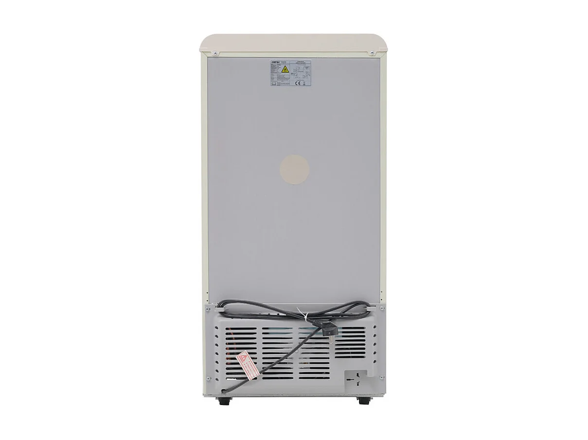 Refrigerador de doble puerta con ajustes y ruedas - 72L - 120kWh/año - Nivel de ruido bajo de 39 dB - Clase E - 45x44x91cm