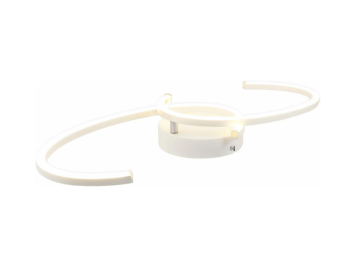 Plafonnier LED NETTLIFE salon 24W plafonnier moderne 3000K pour couloir cuisine