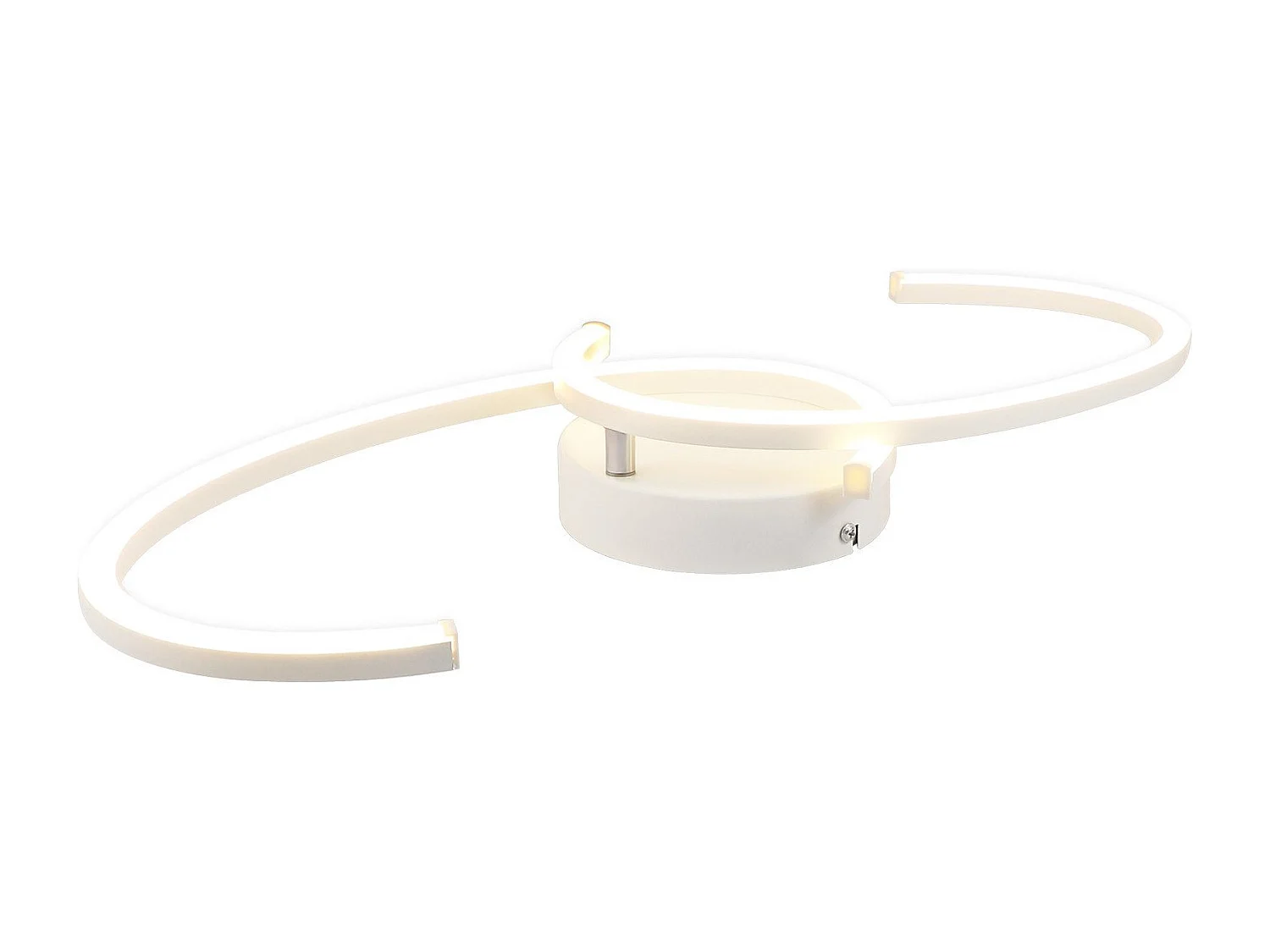 Plafonnier LED NETTLIFE salon 24W plafonnier moderne 3000K pour couloir cuisine