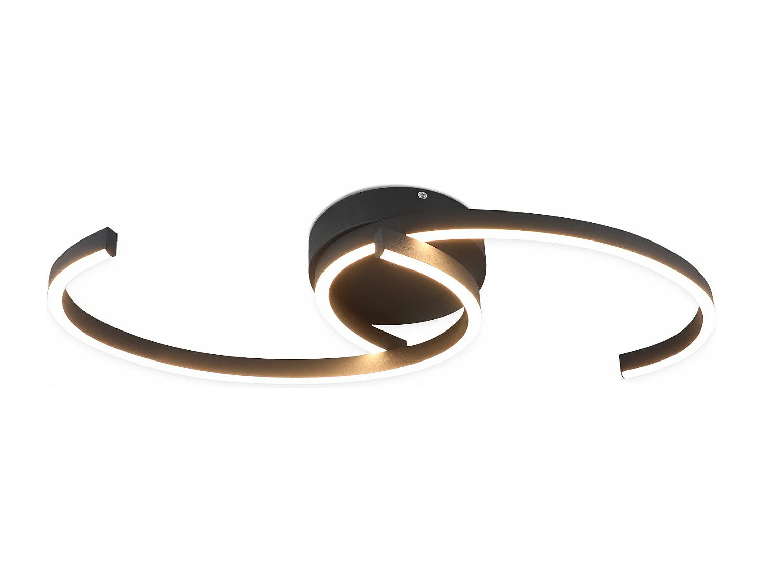 Plafonnier LED NETTLIFE salon 24W plafonnier moderne 3000K pour couloir cuisine