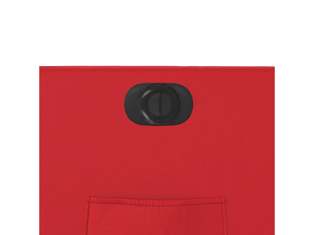 Fauteuil inclinable électrique Rouge Similicuir