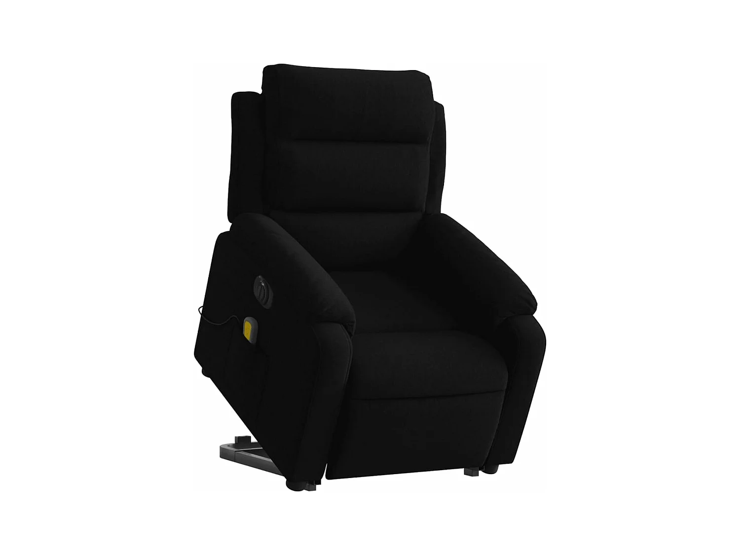 Fauteuil inclinable de massage électrique noir velours