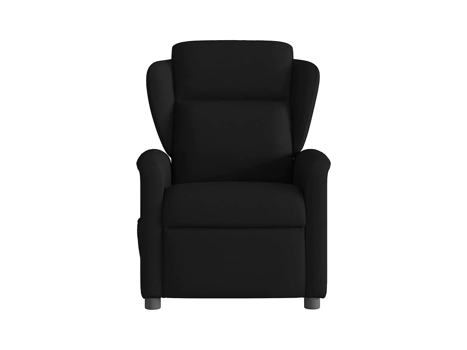 Zwarte stoffen elektrische relaxfauteuil